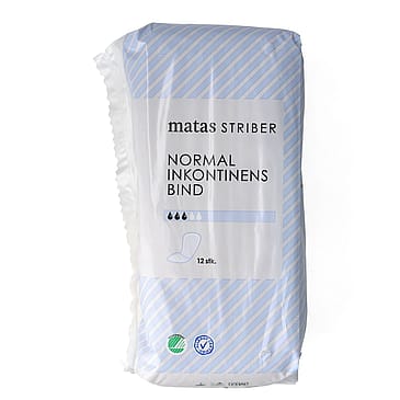Matas Striber Normal Inkontinens Bind 12 stk