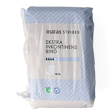 Matas Striber Ekstra Inkontinens Bind 10 stk