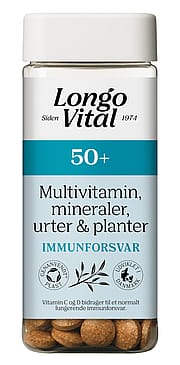 Longo Vital Multivitamin 50+ 180 stk