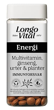 Longo Vital Multivitamin Energi 180 stk