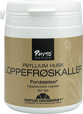 Natur Drogeriet Loppefrøsskaller 180 kaps