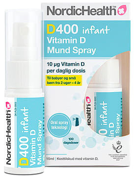 Nordic Health D400 Infant Vitamin D Mundspray 15 ml