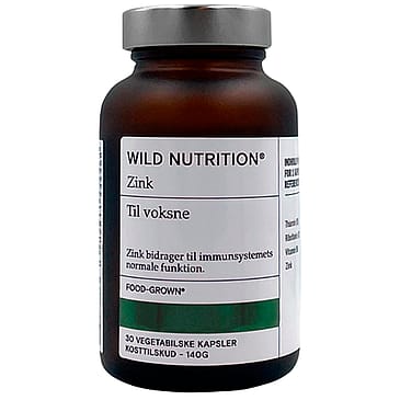 Wild Nutrition Food-Grown Zink Plus 30 kaps