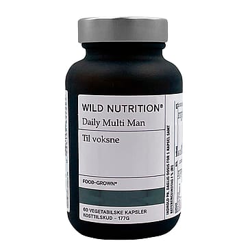 Wild Nutrition Food-Grown Daily Multi Man 60 kaps.