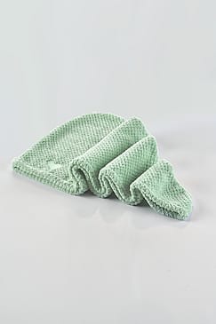 Yuaia Haircare Microfiber Hair Turban Grøn