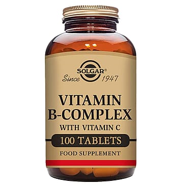 Solgar Vitamin B-Complex+C 100 tabl.