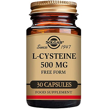 Solgar L-Cystein 500 mg Aminosyre 30 kaps.