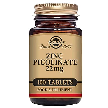 Solgar Zink Pikolinat 22mg 100 tabl.