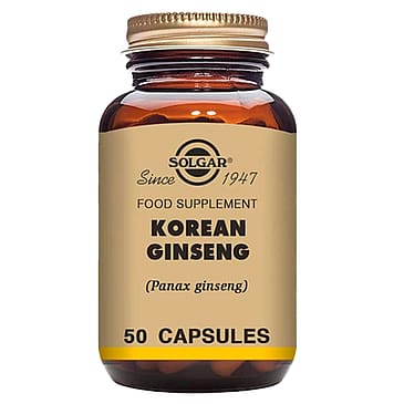 Solgar Koreansk Ginseng 50 kaps.