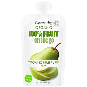 Clearspring Pære Fruit On The Go Ø 100 g