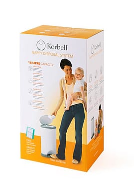 Korbell Blespand Hvid 16 liter