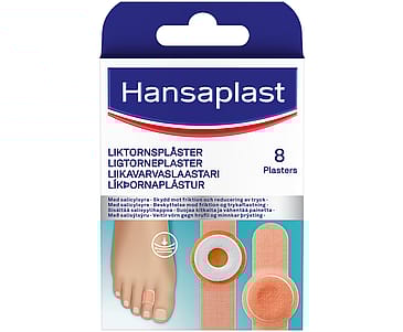 Hansaplast Ligtorneplaster 8 stk