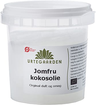 Urtegaarden Kokosolie Jomfru Ø 100 g