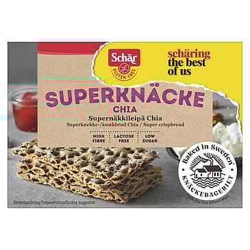 Schär Superknäcke Chia 140 g