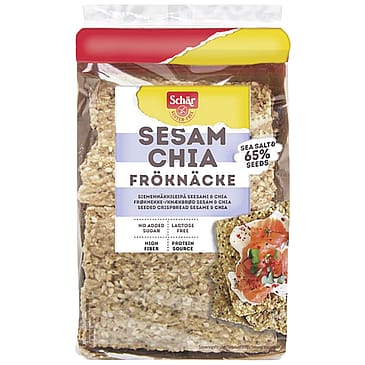 Schär Fröknäcke Sesam & Chia 170 g