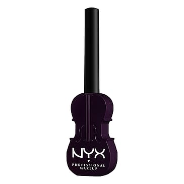 NYX PROFESSIONAL MAKEUP Wednesday Cello Vivid Matte Purple Flydende Eyeliner 1 Raven