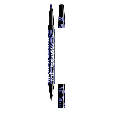 NYX PROFESSIONAL MAKEUP Duo Eyeliner Vandfast Eyelinerpen 02 Pink