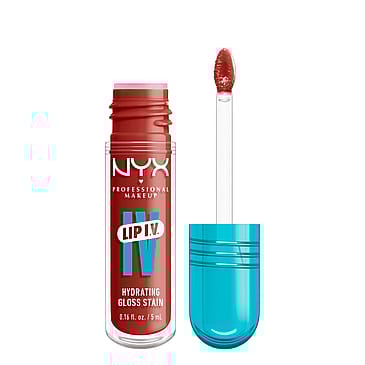 NYX PROFESSIONAL MAKEUP Lip I.V. Hydrating Gloss Stain 12 Burst That Tang!