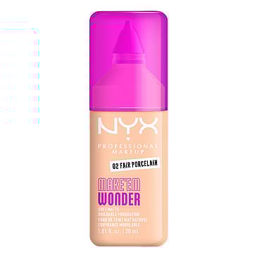 NYX PROFESSIONAL MAKEUP Make Em Wonder Foundation 02 Fair Porcelain