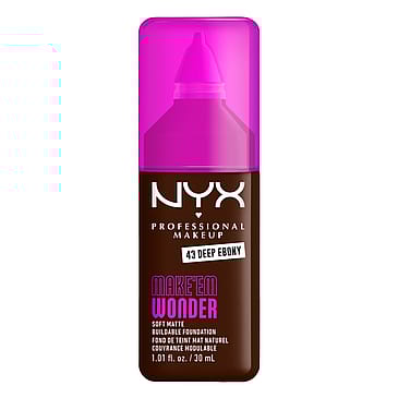 NYX PROFESSIONAL MAKEUP Make Em Wonder Foundation 43 Deep Ebony