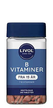 Livol B-vitamin 280 tabl