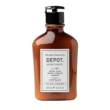 DEPOT White Clay Sebum Control Shampoo No. 107 250 ml