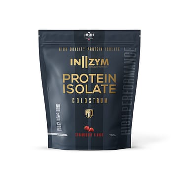 Inzym Isolate Colostrum Proteinpulver Strawberry 750 g