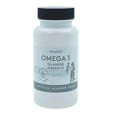 VitaOil Omega 3 Fiskeolie 90 kaps.