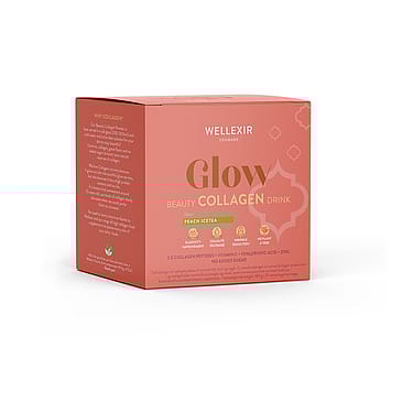 Wellexir Glow Beauty Drink Peach Ice Tea - 30 Breve