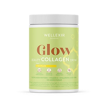 Wellexir Glow Beauty Drink Lemonade - 60 Dage