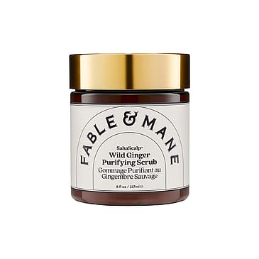 Fable & Mane SahaScalp Wild Ginger Purifying Scrub 237ml