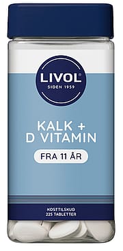 Livol Kalk + D3 225 stk.