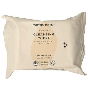 Matas Natur Nourishing Cleansing Wipes 25 stk.