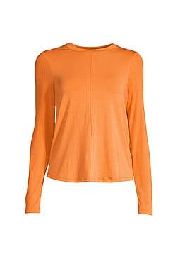 Casall Delight Crew Neck Long Sleeve Juicy Orange 40