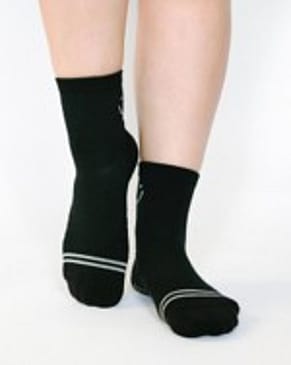 Pointe Studio Happy Runner Grip Ankle Black 35-38
