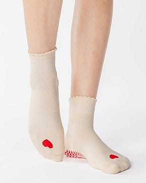 Pointe Studio Love Grip Ankle Ivory 35-38