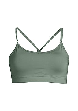 Casall Strappy Sports Bra Dusty Green M