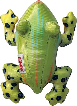 Kong Shields Tropics Frog Hundelegetøj Frog M 19x13x7,5 cm