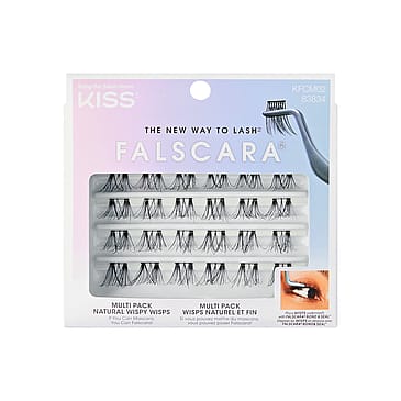 Kiss Falscara Natural Wisp Multipack Natural