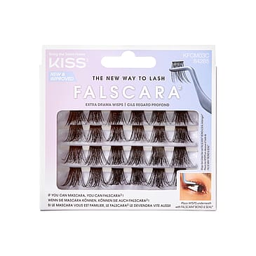 Kiss Falscara Natural Wisp Multipack Extra Drama