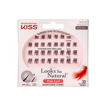 Kiss Look So Natural Trio Lash Short