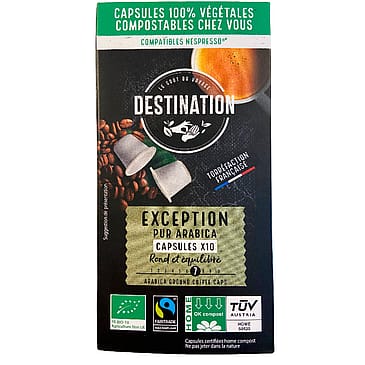 Destination Kaffekapsler til Nespresso Ø 10 kaps.