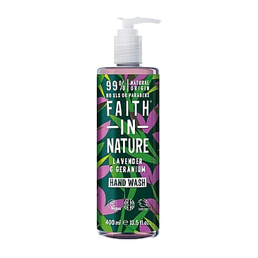 Faith In Nature Håndsæbe Lavendel & Geranium 400 ml