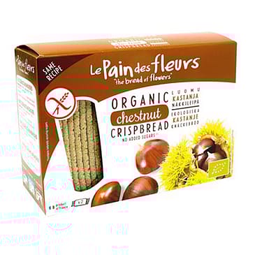 Le pain des fleurs Knækbrød m. Kastanie Ø Glutenfri 150 g