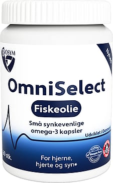 Biosym OmniSelect Fiskeolie 60 kaps