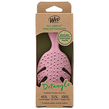 WetBrush Go Green Mini Detangler Pink