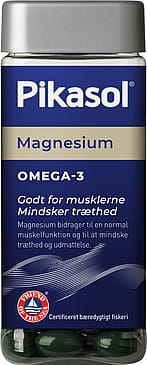 Pikasol Omega-3 og Magnesium 120 stk