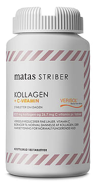 Matas Striber Kollagen 833 mg+C-vitamin 27 mg 180 tabl.