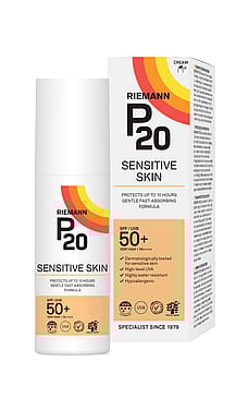 P20 Riemann Solcreme Sensitive SPF 50+ 100 ml