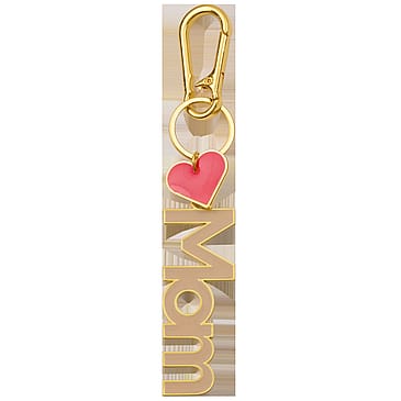 Design Letters Nøglering Mom Beige